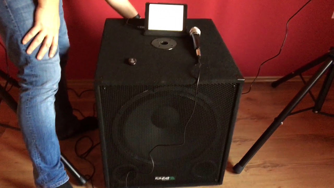 Ibiza cube 1812 bass