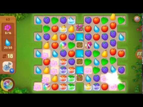 Gardenscapes level 63.