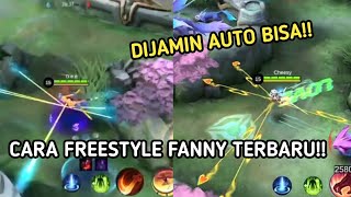 TUTORIAL FREESTYLE HERO FANNY | CARA FREESTYLE FANNY DI GANG SEMPIT TERBARU 2024 !! MOBILE LEGENDS