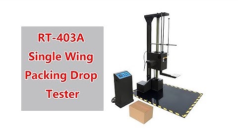 Single Arm Package Drop Testing Machine For Corrugated Boxes Against Height  (RT-403A)
