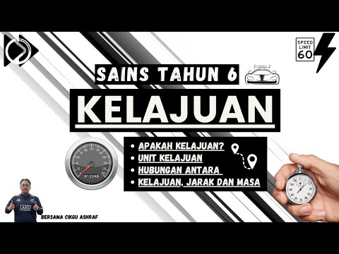 Sains tahun 6 kelajuan Soalan Ujian