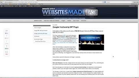 Google Author Plugin | Get Your Picture In Google