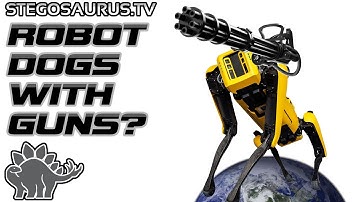 Robot Dogs With Guns | Ghost Robotics Vision 60 QUGV