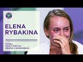 Elena rybakina final postmatch press conference  wimbledon 2022