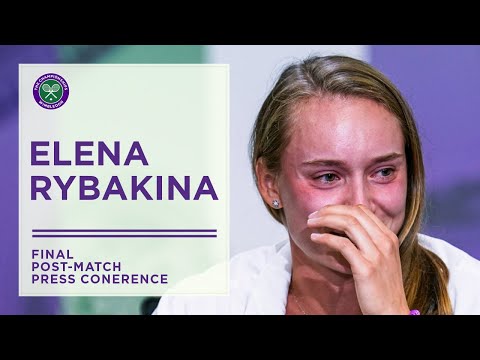 Elena Rybakina Final Post-Match Press Conference | Wimbledon 2022