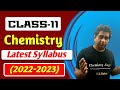 Class-XI OFFICIAL Revised Syllabus 2022-23