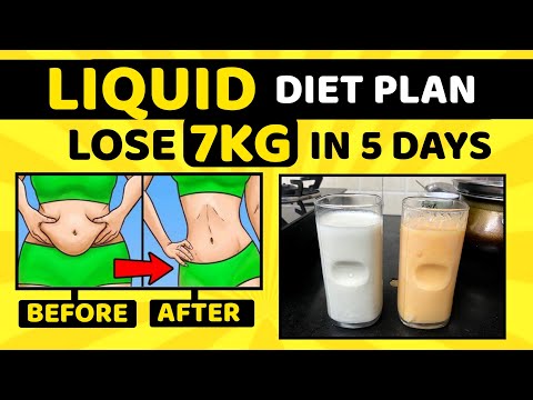 Liquid Diet Plan For Weight Loss | How To Lose Weight Fast With Liquid Diet | By imkavy