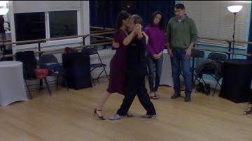 Argentine Tango beginner class with Mimi: walking