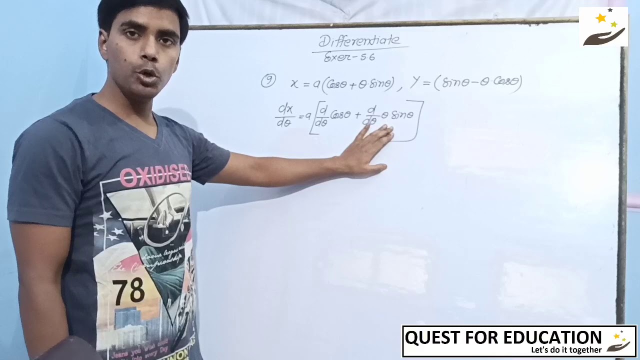 Differentiation lecture 18 || class 12 || Quest for education - YouTube