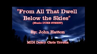 From All That Dwell Below the Skies - John Hatton