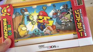 既に売り切れ！？【マリオピカチュウ】ポケセン限定のNEW3DSLLカバー☆マリオピカチュウのカバーが届いた！！さっそく開封します☆【MARIO PIKACHU】