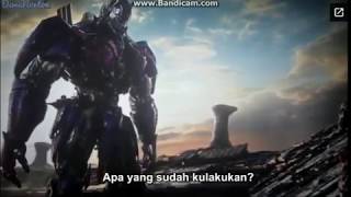 Transformers the last knight |Optimus vs Bumblebee Sub Indo|