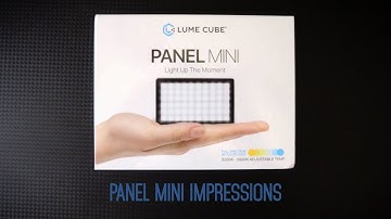 Lume Cube Mini Panel Impressions