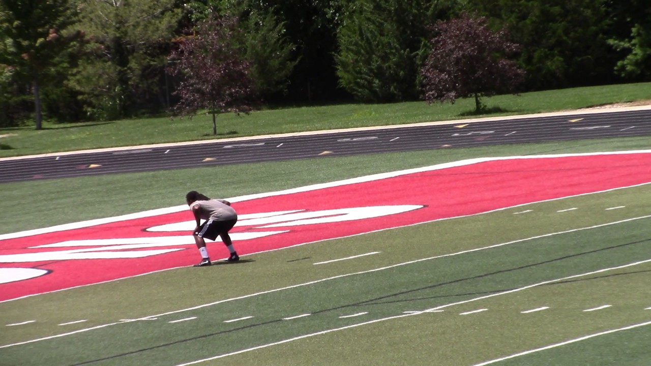 Boomer Mays LB Drills 7/3/17 12 YouTube