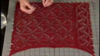 How to Block Lace Knitting - KDTV Episode 103