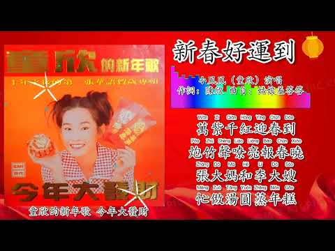 新年歌 CNY Song 新春好運到-小凤凤（童欣演唱）（重制/拼音歌词版）【童欣的新年歌▪今年大发财】