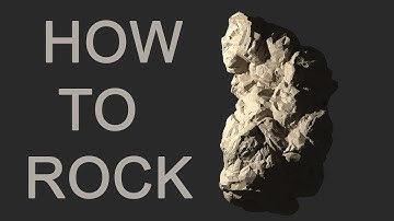 Zbrush Lesson: Sculpting Rocks
