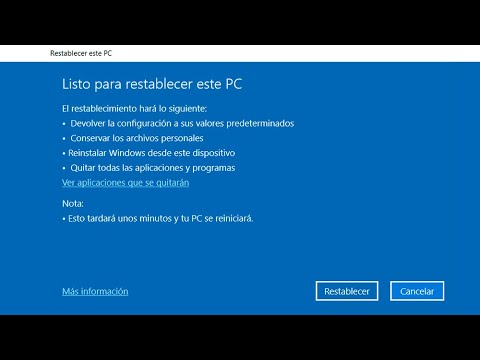 Video: Cómo Restaurar La Configuración Del Sistema