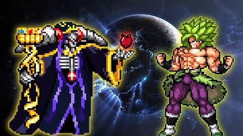 Ainz V2(Inseph)(New) VS Broly DBS(Inseph) in Jump Force Mugen