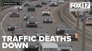 Traffic deaths down in Tennessee ahead of Christmas travel, but risks remain