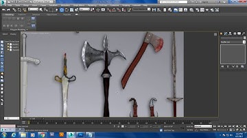 Tutorial on Modeling a weapon in 3dsmax.