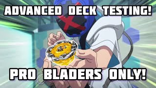 Advanced Deck Testing! Preparing for Beyblade X Nationals!