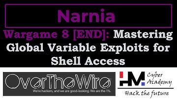 Narnia 8 [END] | Mastering Global Variable Exploits for Shell Access | OverTheWire Wargames
