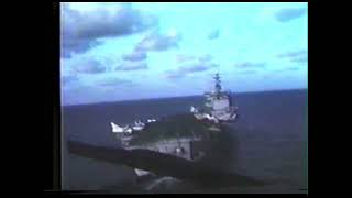 Actual footage of the Russian Kiev class carrier Minsk. Video from S-3A Vikings in 1983.