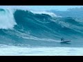 Big wave surfing in central california