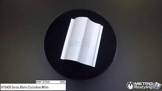 Matte Crystalline White - KPMF | Metro Restyling