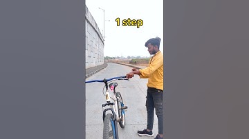 How to surfing in cycle tutorial 16 second 🚴😱 || #shorts #cyclestunt #wheelie #stunt #video