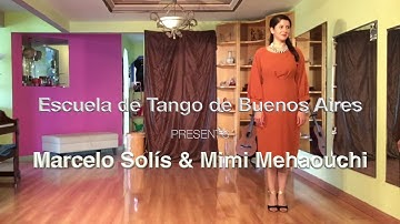 Argentine Tango dance technique 16: Line of dance