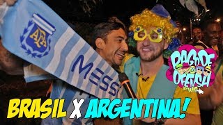 Pagode da Ofensa na Web - BRASIL x ARGENTINA! (Copa América)