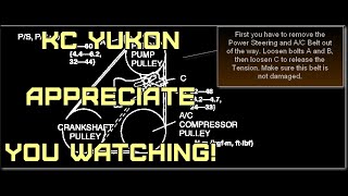 Mazada Alternator belt replacement