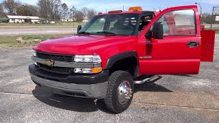 2001 CHEVROLET SILVERADO 3500 4x4 MECHANICS TRUCK SERVICE TRUCK UTILITY CRANE TRUCK FOR SALE