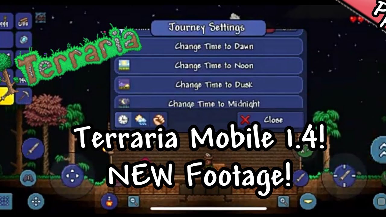 Terraria Mobile 1.4 NEW Teaser With Gameplay! YouTube