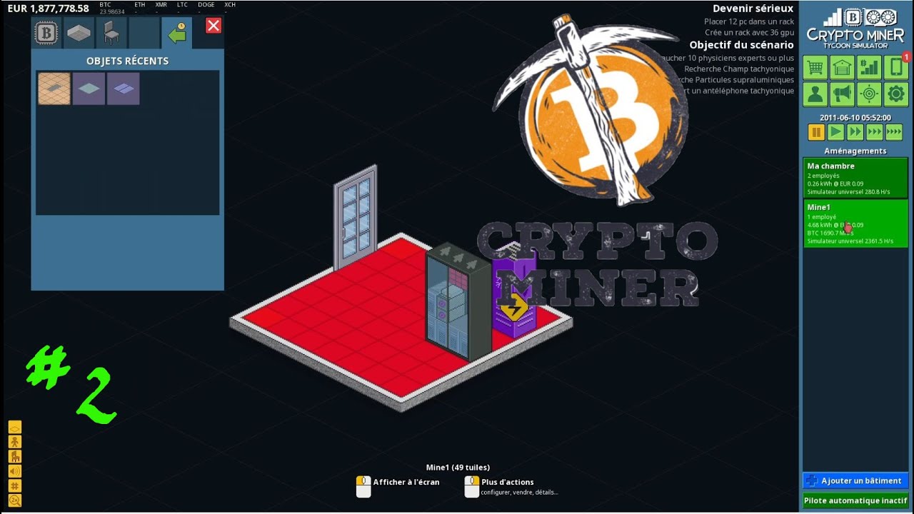 Crypto Miner FR #2 On Devient Millionnaire