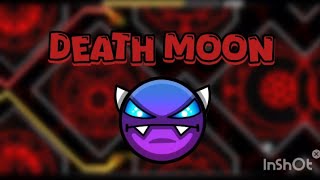 100% Death Moon 🔥💯 "NEW BEST" @kbala_finx@Flame_YTOFC@player.pro.58  #geometrydash#gd#gaming screenshot 3