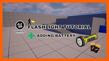 How To Create Battery For Flashlight (2/4) - Unreal Engine 5 Tutorial