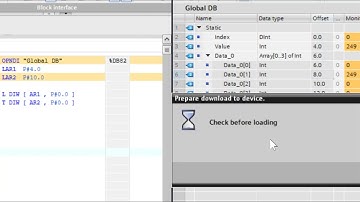 STL explanation pointer AR1,AR2 P# example