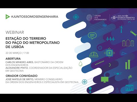 Webinar | Estação do Terreiro do Paço do Metropolitano de Lisboa