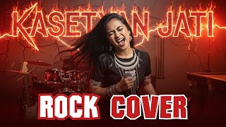 KASETYAN JATI - WAHYU F GIRI (ROCK COVER) 🤟 POWERFUL DOUBLE PEDAL & DISTORSI GITAR 🔥