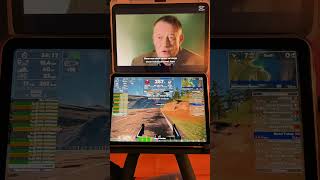 Easy ramp test today — just settling into the stages and letting the legs wake up.