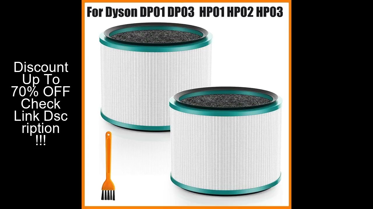 Replacement Parts For  Dyson DP01 DP03 HP00 HP01 HP02 HP03 Series  Desk Air Purifier HEPA Filter Rep