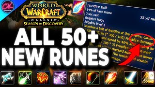 HUUGE Data Mining Reveals Everything Coming For Runes In Phase 2 | Season of Discovery
