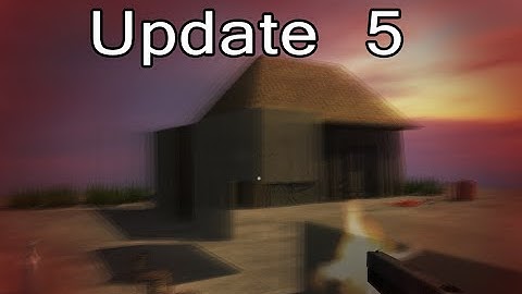 Blender Game FPS WIP Update  5 (dynamic loading / life)
