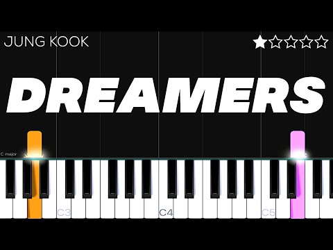 Jung Kook - Dreamers (FIFA World Cup Qatar 2022) | EASY Piano Tutorial