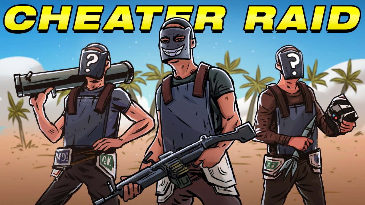 Teaming Up To Raid CHEATERS! - RUST - YouTube