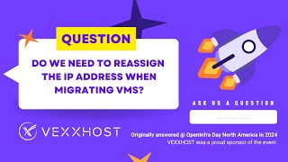 Do we need to reassign the IP address when migrating VMs?| Q&A Profile