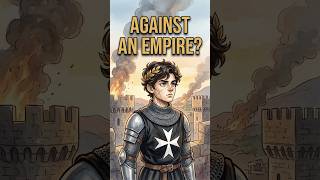 HOW 600 KNIGHTS HELD OFF an ENTIRE EMPIRE for 200 Years 🛡️🌊 #shorts